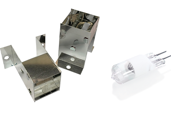 IR Pin Type Lamps and Reflectors