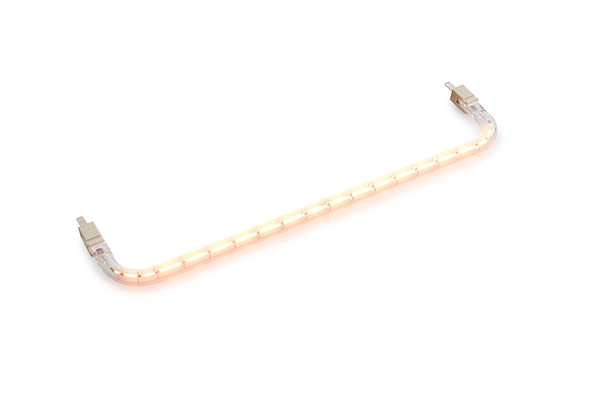 IR Shaped Glass Single and Twin Tube Lamps