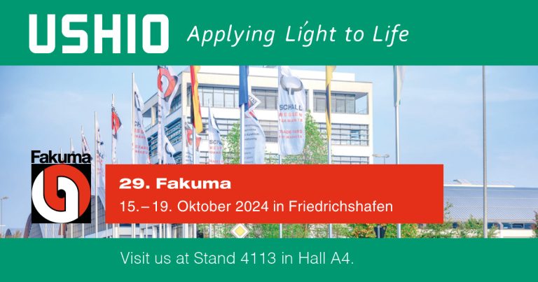 Beyond the Standard: Ushio Showcases Advanced Lighting Solutions for Plastic Processing at Fakuma 2024
