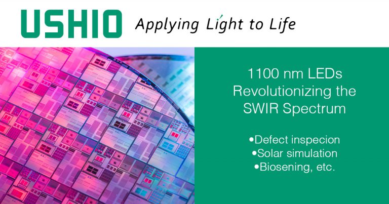 Doubling the Power: Ushio Launches Mass Production of 1100 nm LEDs Revolutionizing the SWIR Spectrum