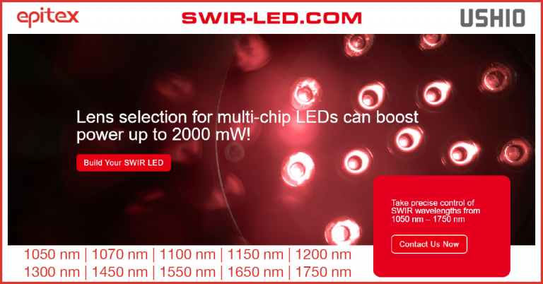 Ushio capitalizes on booming Epitex LED business with SWIR-LED.com launch